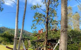 Cozy Log Cabin-Ojo de Agua-Villa de Leyva-WIFI